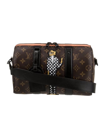 Louis Vuitton LV Monogram Macassar 'Zoom with Friends' City Keepall