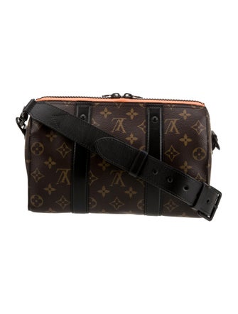 Louis Vuitton LV Monogram Macassar 'Zoom with Friends' City Keepall