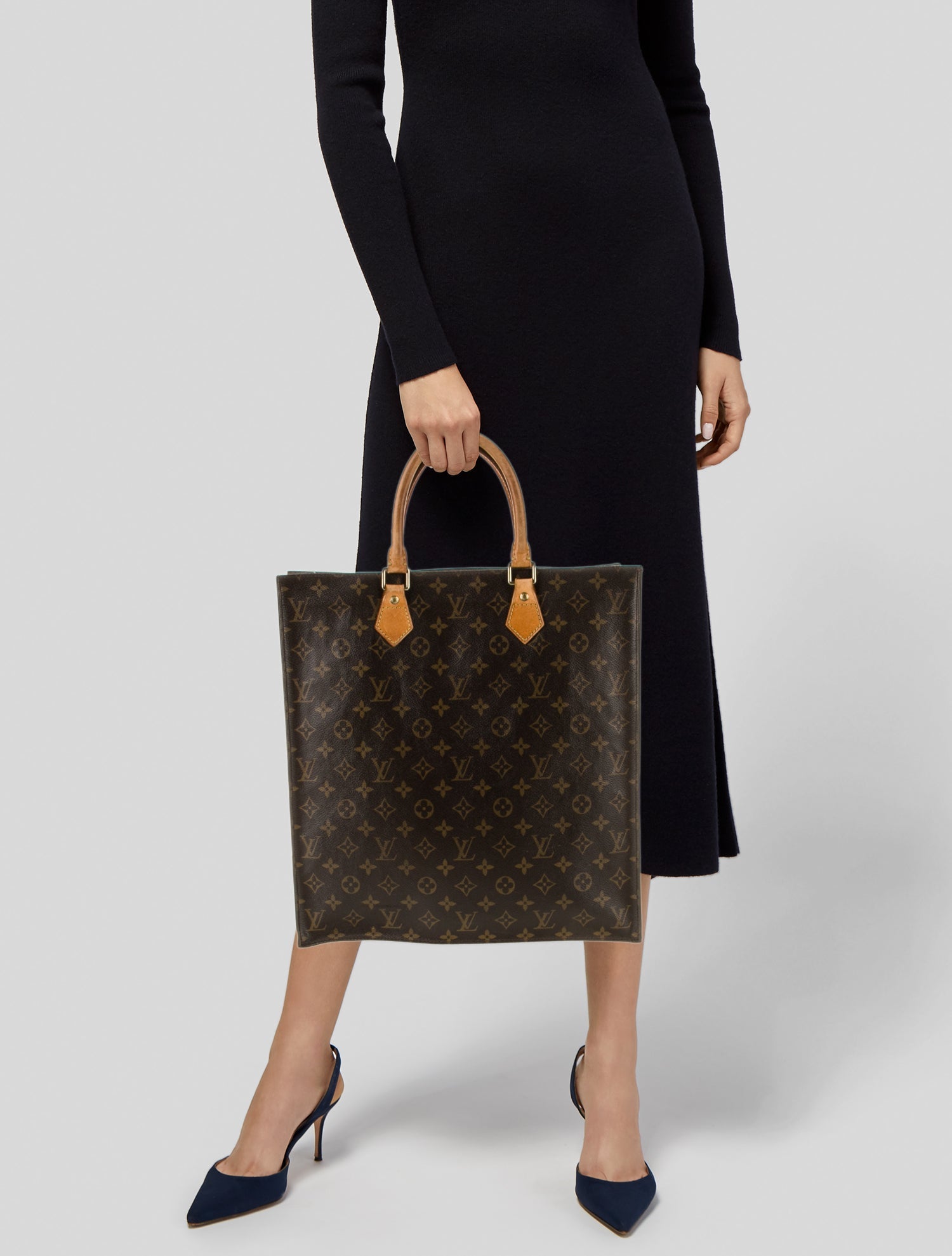 Louis Vuitton LV Monogram Sac Plat Vintage