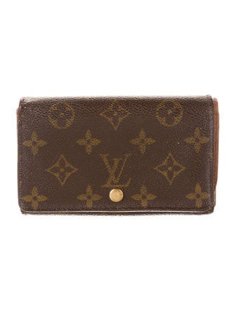 Louis Vuitton 2005 LV Monogram Trésor Wallet