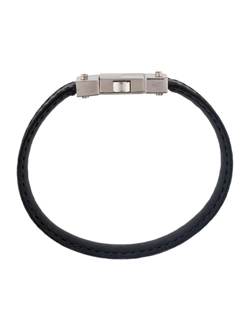 Louis Vuitton Damier Graphite Check It Reversible Bracelet