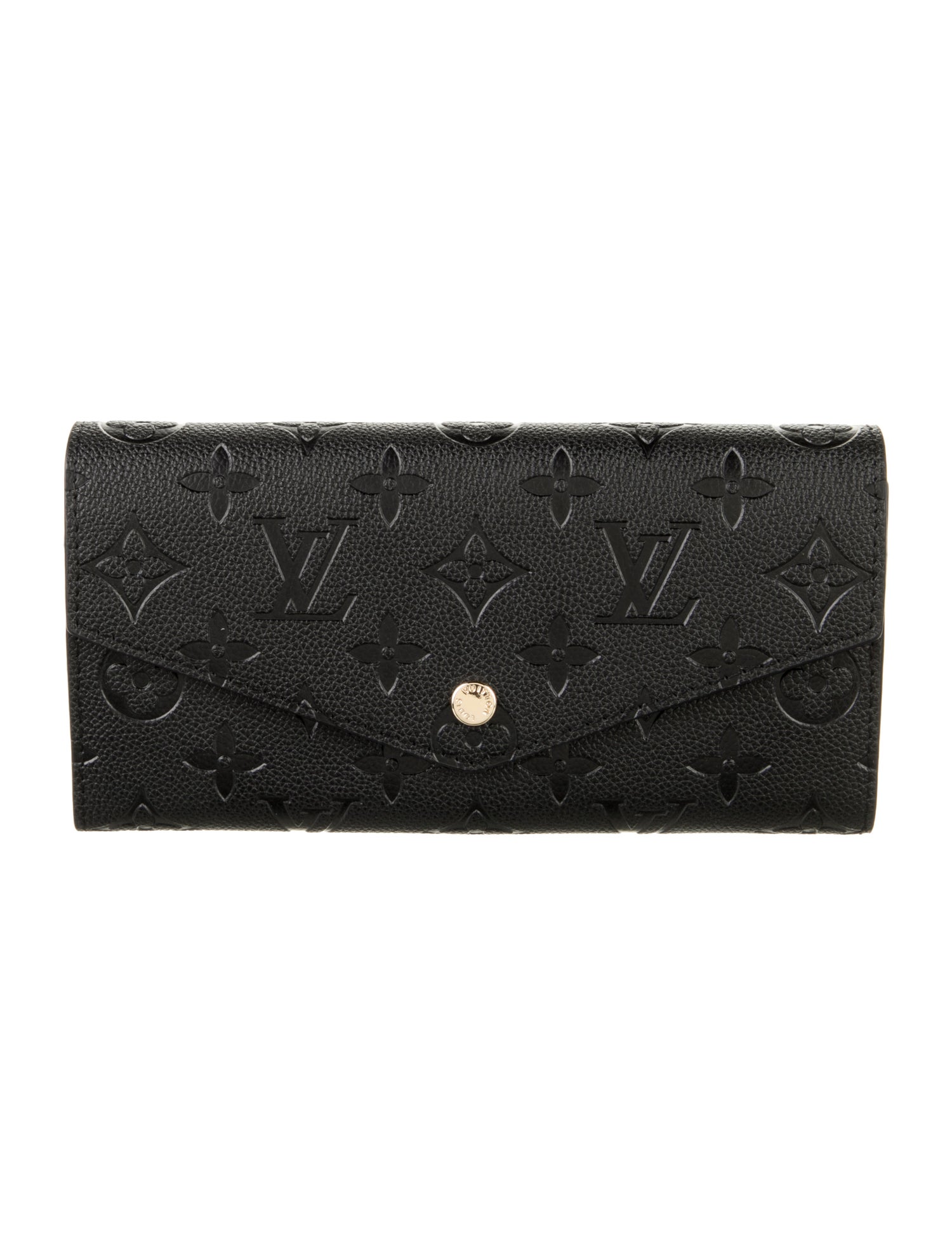 Louis Vuitton Leather Compact Wallet
