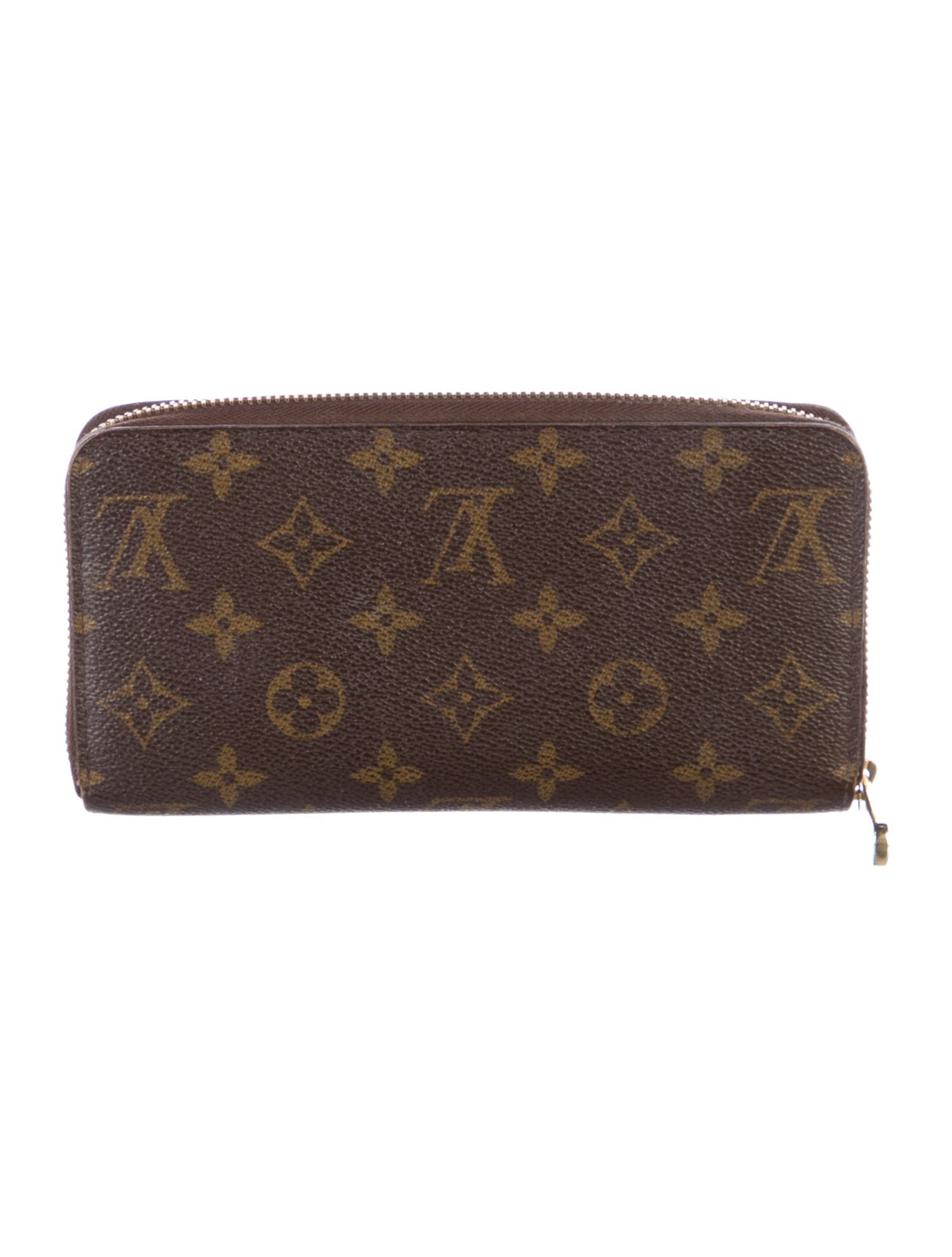 Louis Vuitton LV Monogram Coated Canvas Zippy Wallet
