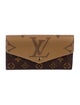 Louis Vuitton Monogram Reverse Coated Canvas Sarah Wallet