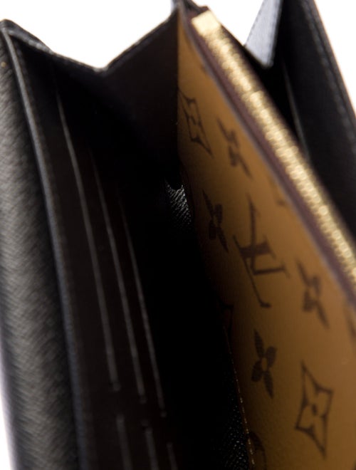 Louis Vuitton Monogram Reverse Coated Canvas Sarah Wallet