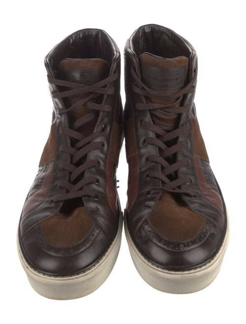 Louis Vuitton LV Monogram Leather Sneakers