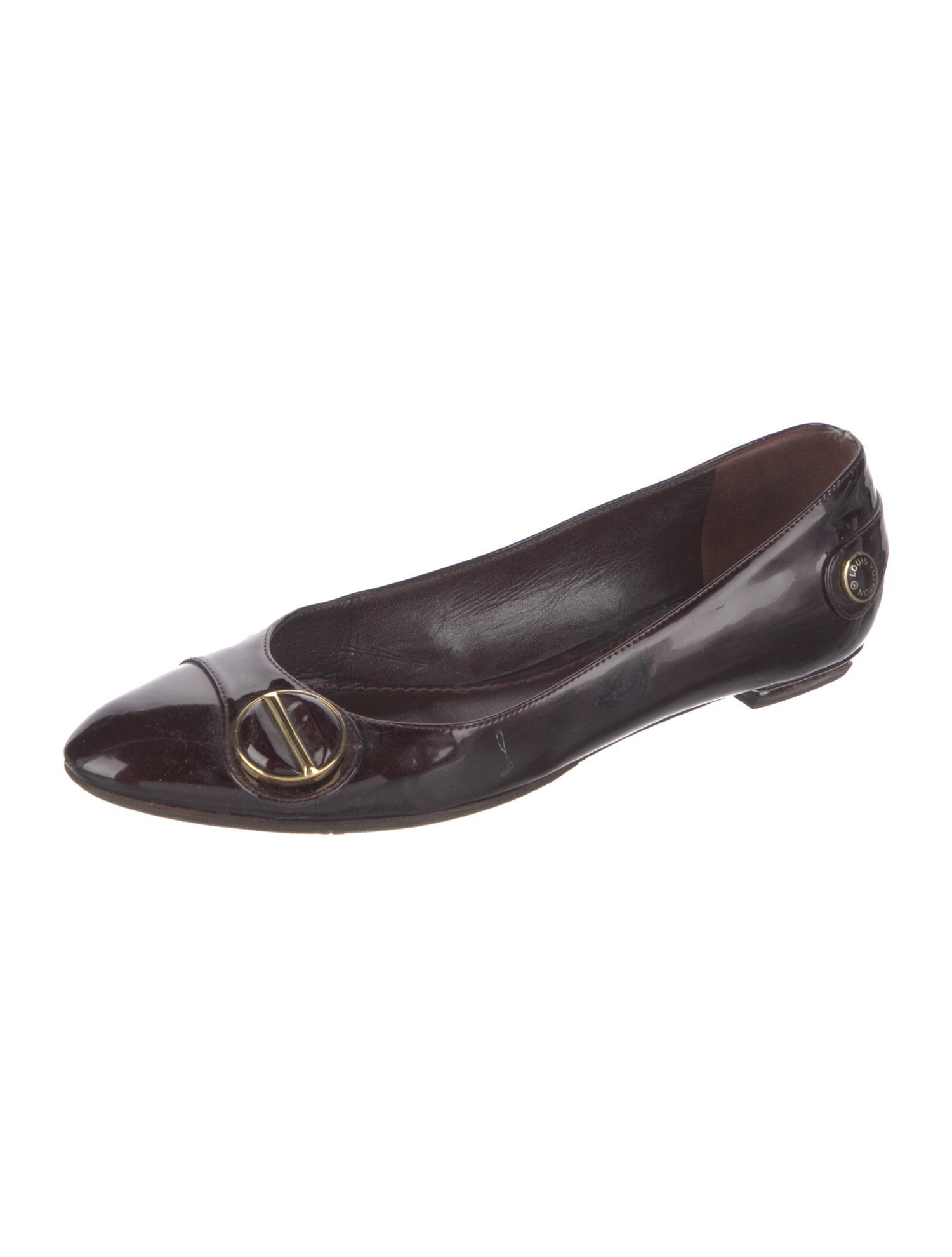 Louis Vuitton Patent Leather Flats