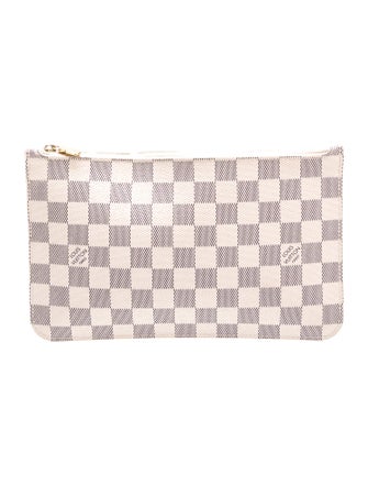Louis Vuitton Damier Azur Neverfull Pouch