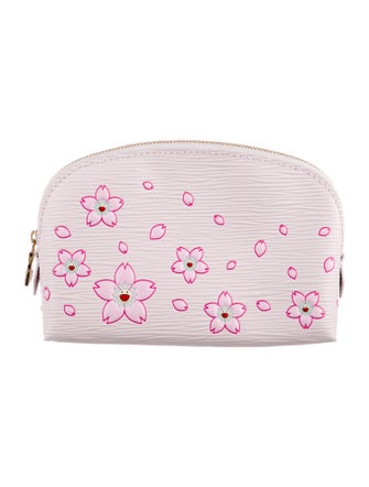 Louis Vuitton X TM Epi Cherry Blossom Cosmetic Pouch