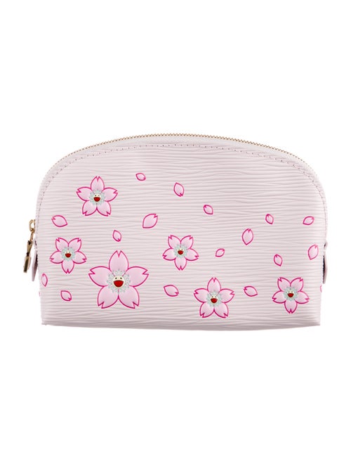 Louis Vuitton X TM Epi Cherry Blossom Cosmetic Pouch