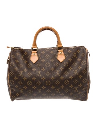 Louis Vuitton LV Monogram Speedy 35