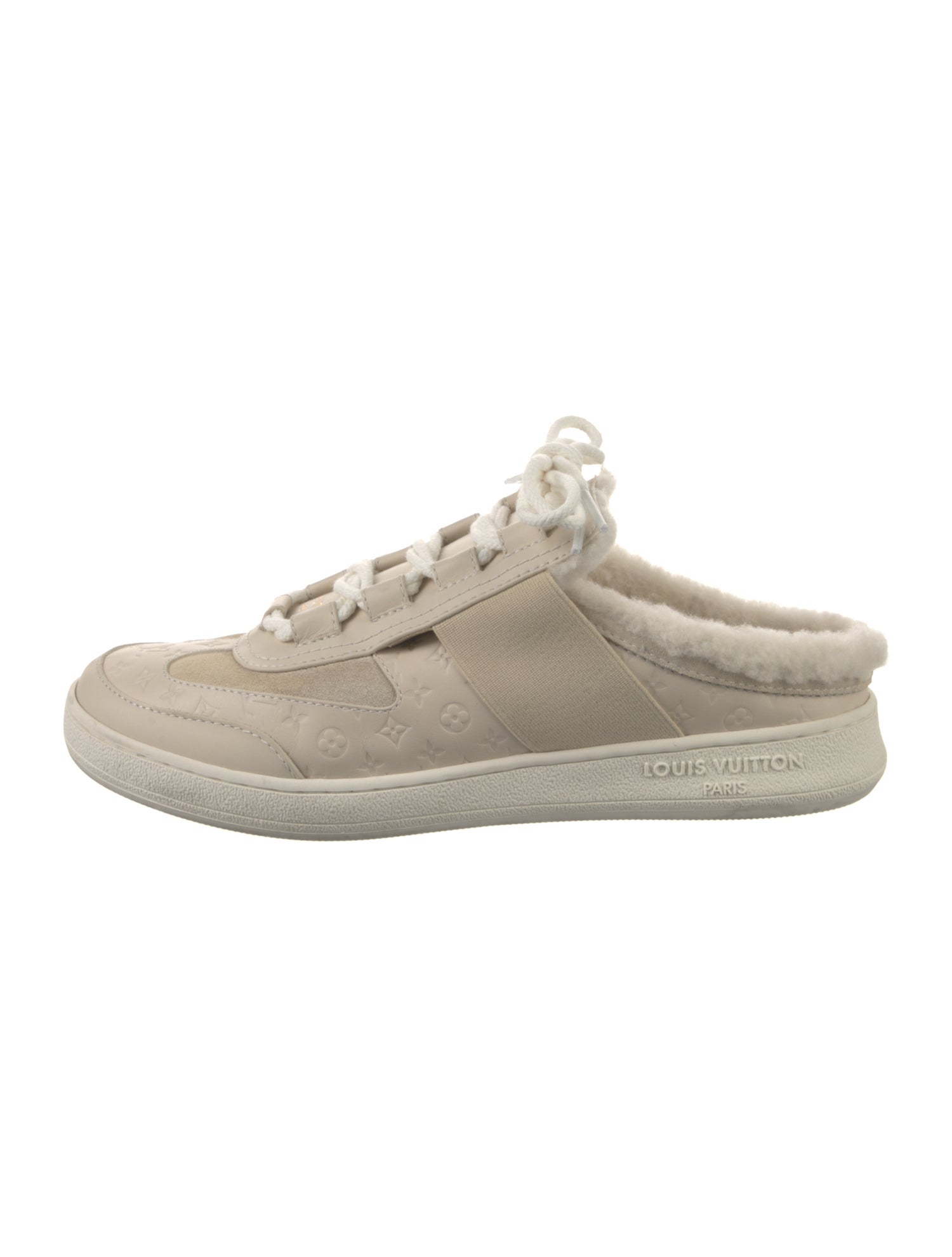 Louis Vuitton LV Monogram Suede Sneakers