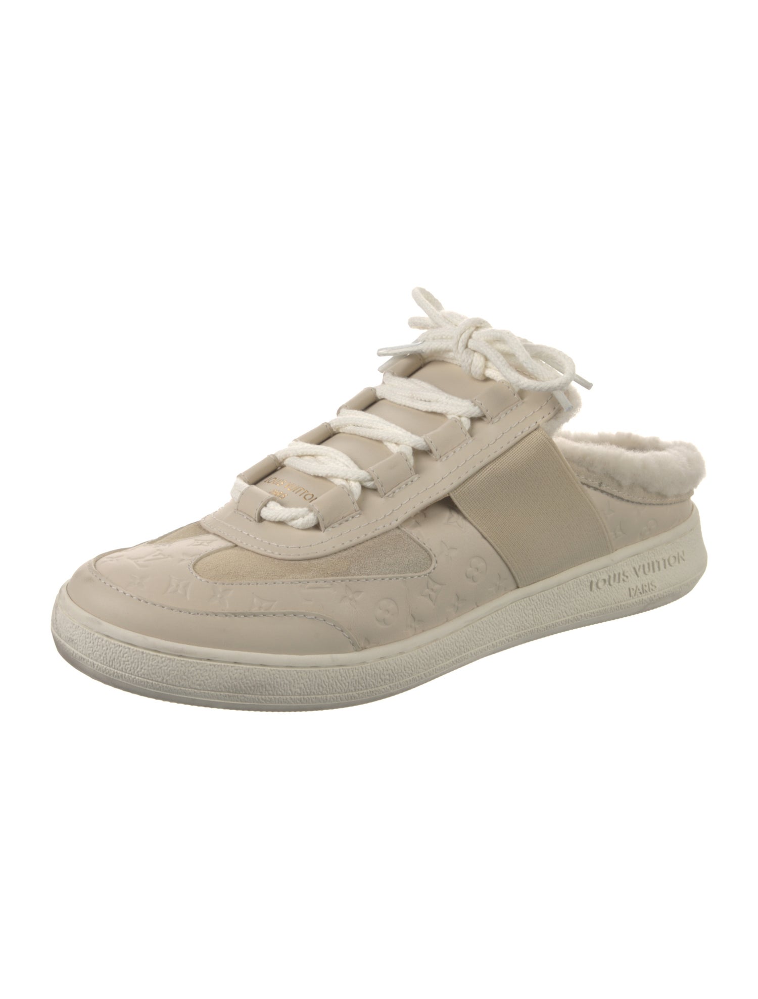Louis Vuitton LV Monogram Suede Sneakers