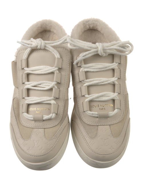 Louis Vuitton LV Monogram Suede Sneakers