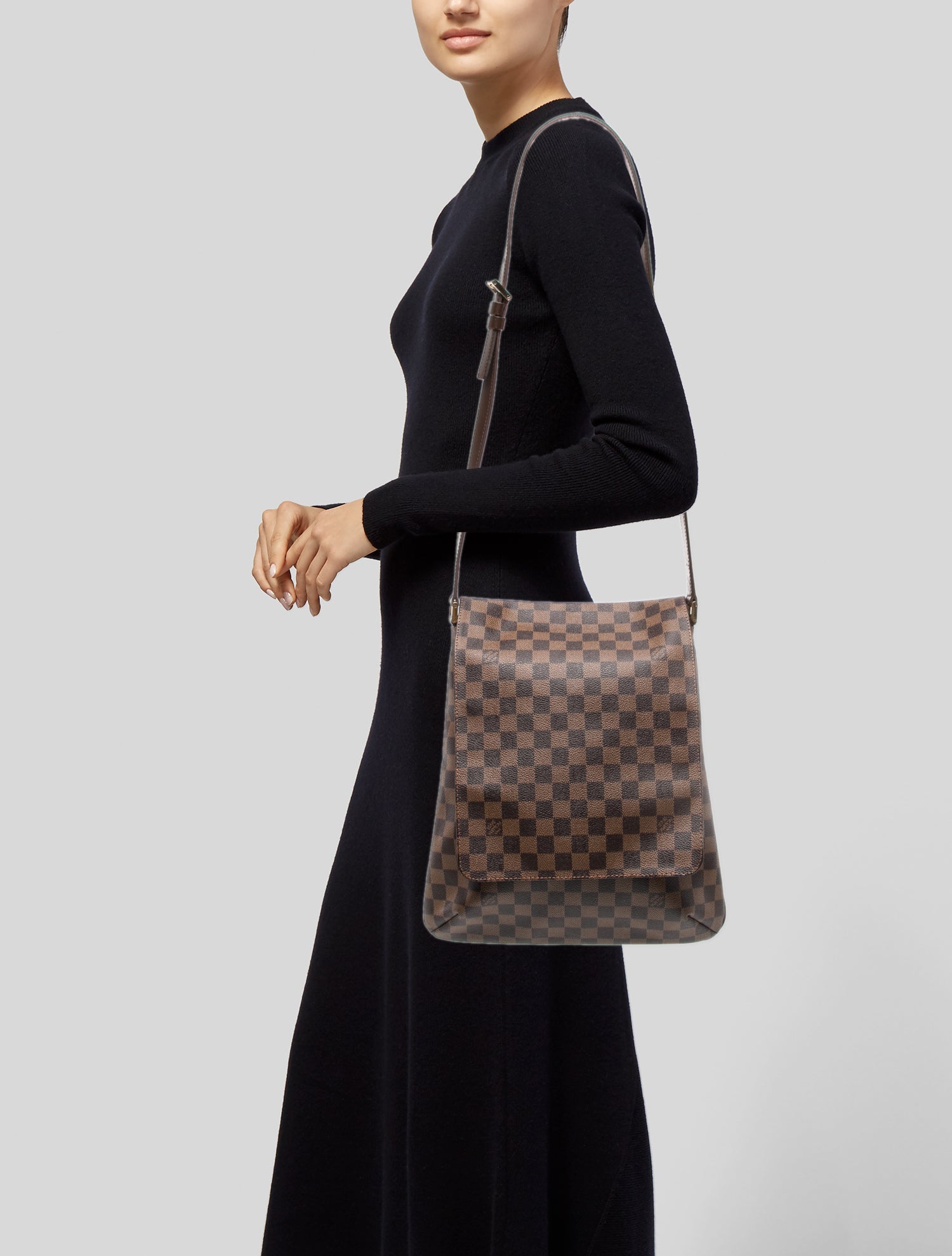 Louis Vuitton Damier Ebene Musette Salsa GM Vintage