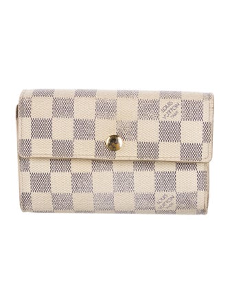Louis Vuitton 2009 Damier Azur Pattern Alexandra Wallet