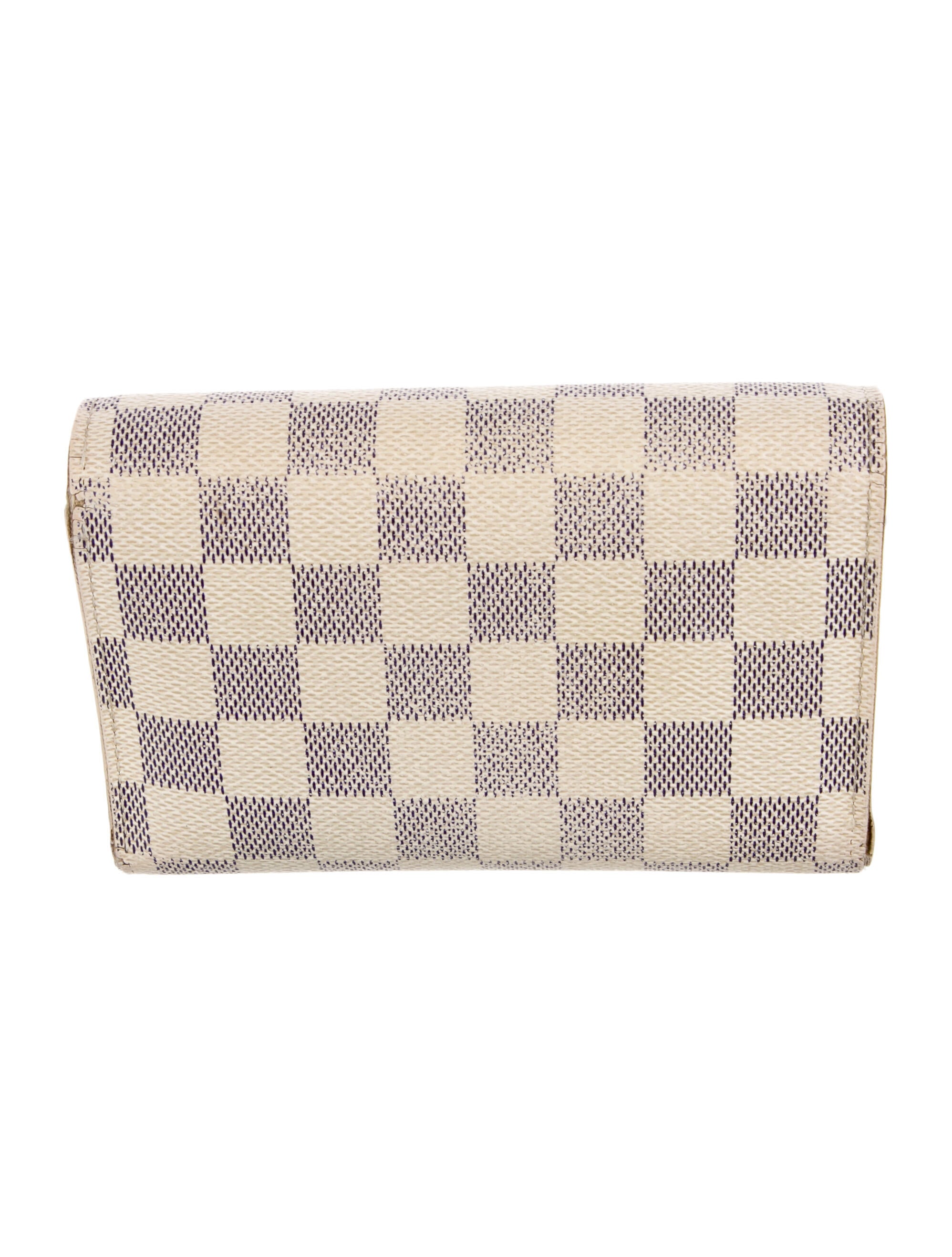 Louis Vuitton 2009 Damier Azur Pattern Alexandra Wallet