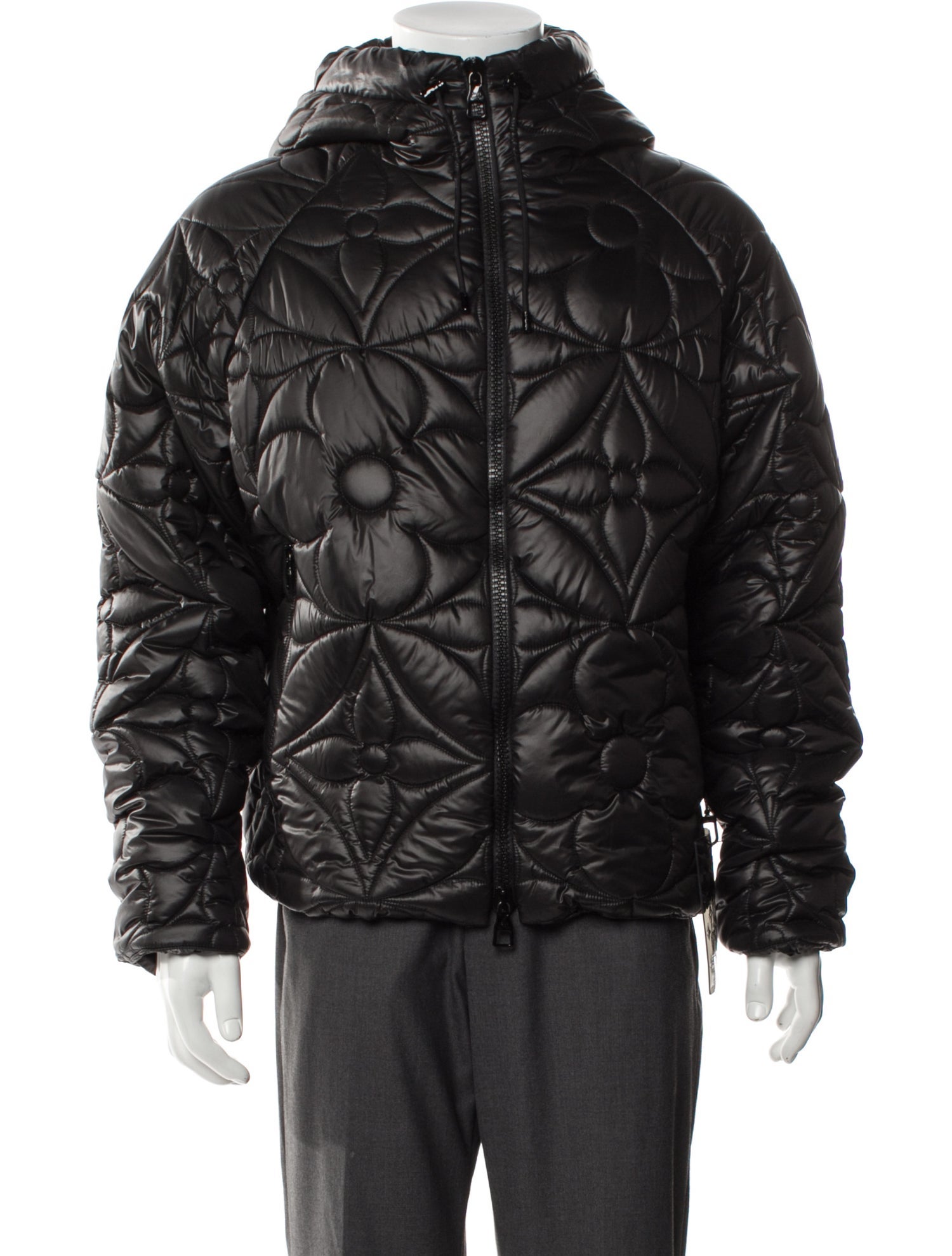 Louis Vuitton 2022 'Flower Quilted' Puffer Coat