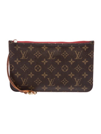 Louis Vuitton LV Monogram Neverfull Pouch