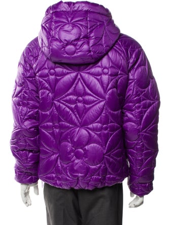 Louis Vuitton 2022 'Flower Quilted' Puffer Coat