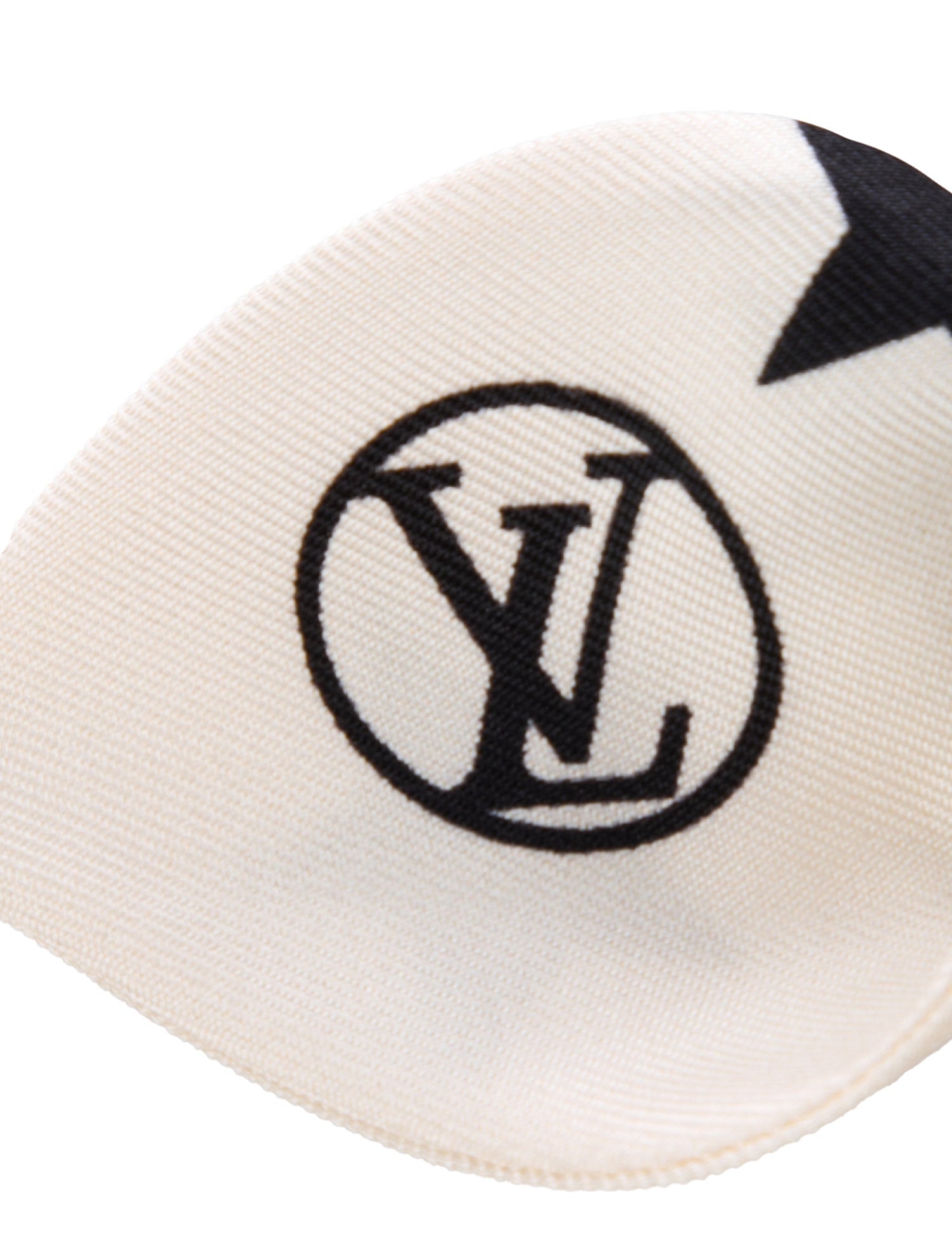 Louis Vuitton Silk LV Monogram Scrunchie
