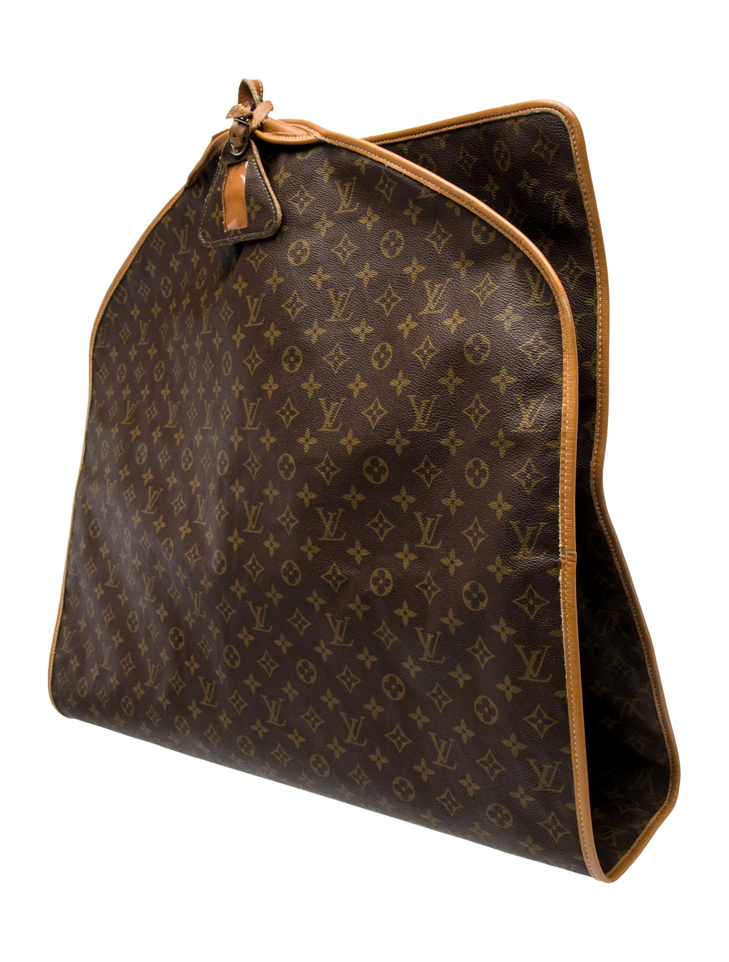 Louis Vuitton LV Monogram French Company Garment Cover Vintage