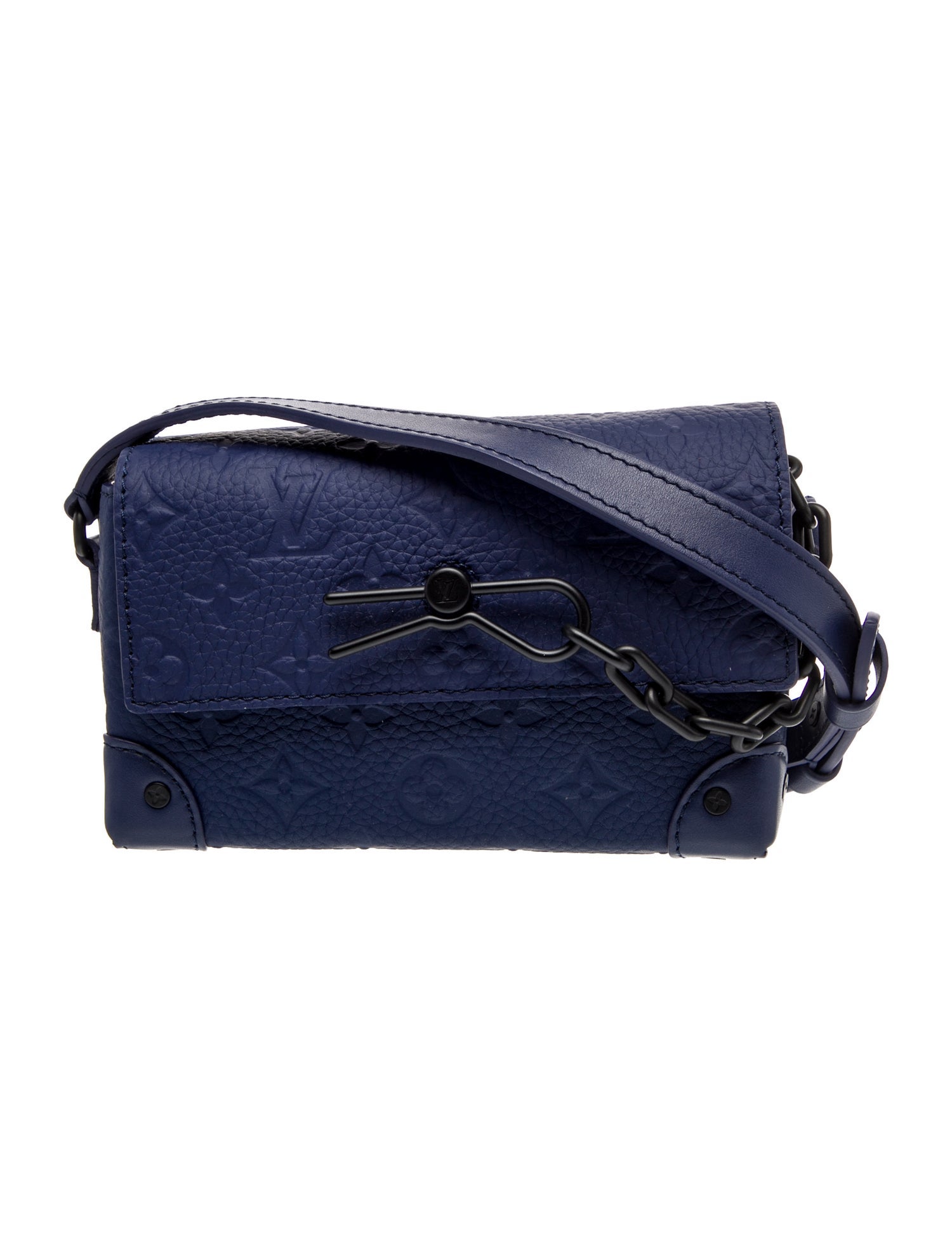 Louis Vuitton Leather Messenger Bag