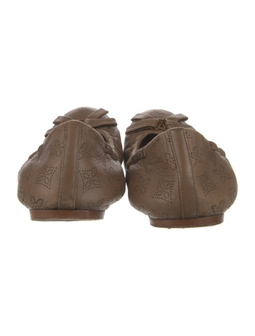 Louis Vuitton LV Monogram Leather Ballet Flats