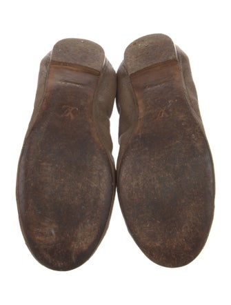 Louis Vuitton LV Monogram Leather Ballet Flats