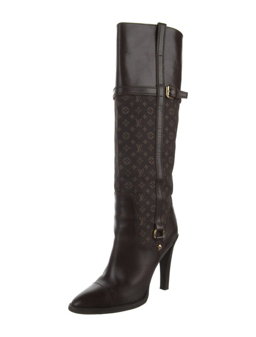 Louis Vuitton LV Monogram Leather Boots