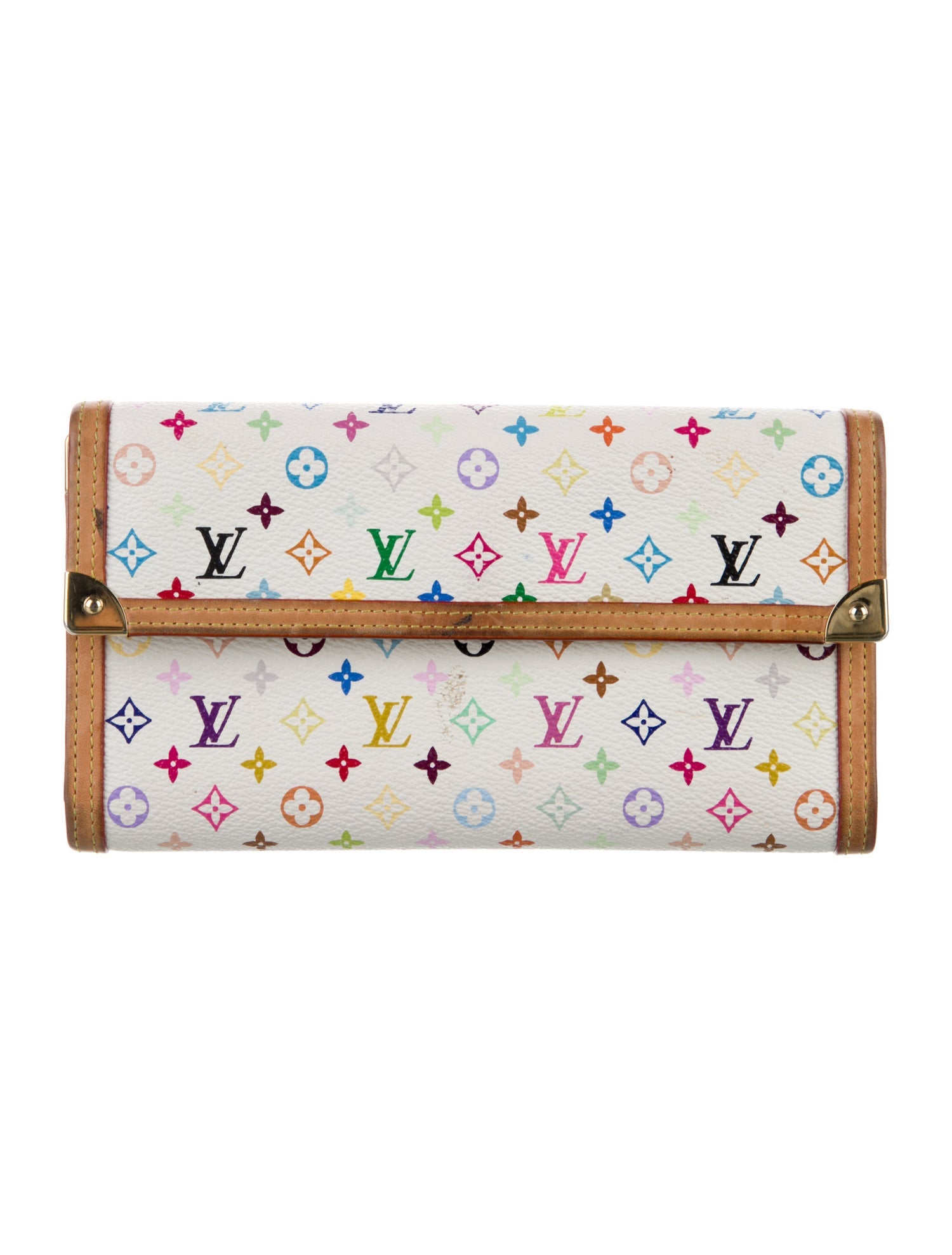 Louis Vuitton Multicolore Monogram Pattern Continental Wallet
