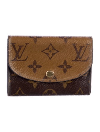 Louis Vuitton LV Monogram Coated Canvas Rosalie Coin Purse
