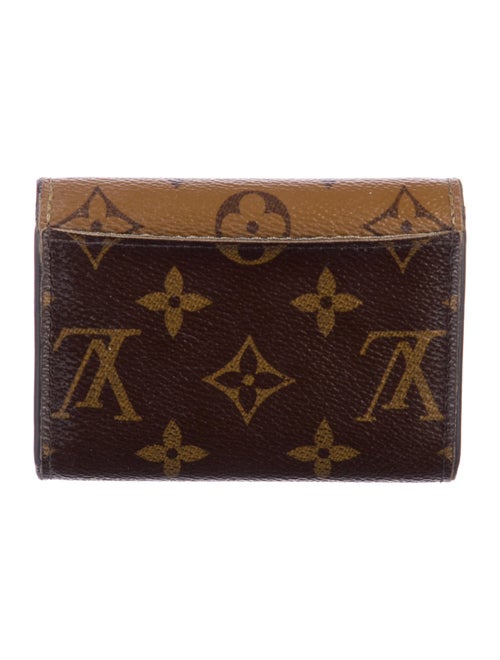 Louis Vuitton LV Monogram Coated Canvas Rosalie Coin Purse