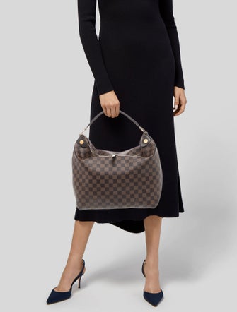 Louis Vuitton Damier Ebene Duomo Hobo Medium