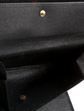 Louis Vuitton 2003 Epi Leather Porte Trésor International Wallet
