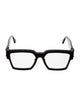Louis Vuitton Clear Millionaires Square Eyeglasses