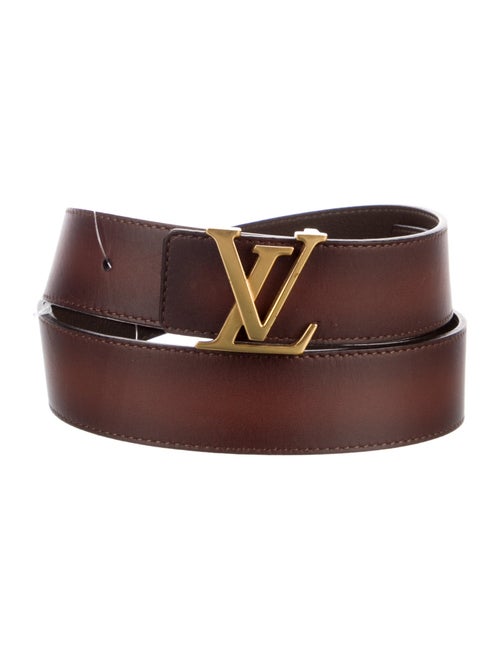 Louis Vuitton Ombre Initiales LV Monogram Belt