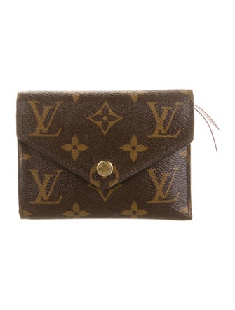 Louis Vuitton LV Monogram Coated Canvas Victorine Wallet