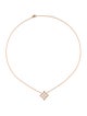 Louis Vuitton 18K Mother of Pearl Star Pendant Necklace