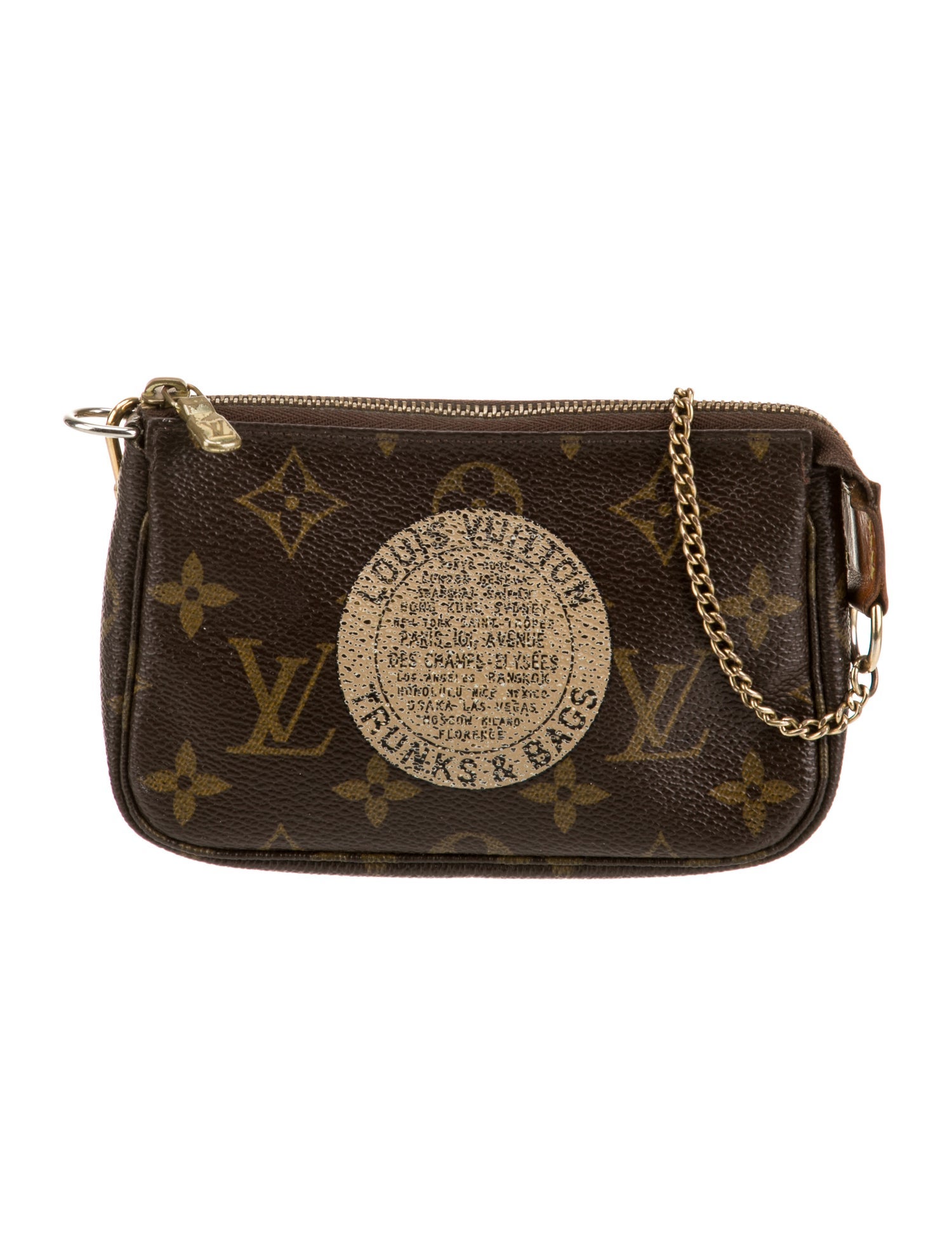 Louis Vuitton LV Monogram Pochette Accessoires Mini Vintage