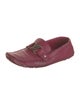 Louis Vuitton Leather Whipstitch Trim Moccasins