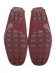 Louis Vuitton Leather Whipstitch Trim Moccasins