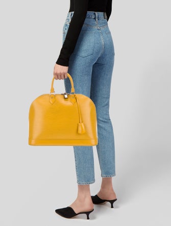 Louis Vuitton Epi Leather Alma GM