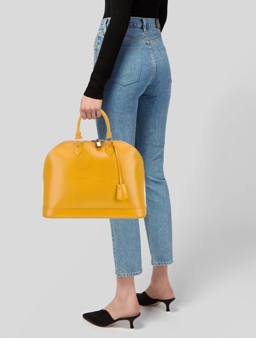 Louis Vuitton Epi Leather Alma GM