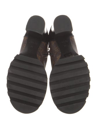 Louis Vuitton LV Monogram Combat Boots