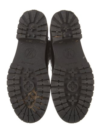 Louis Vuitton Monogram Pattern Rubber Rain Boots