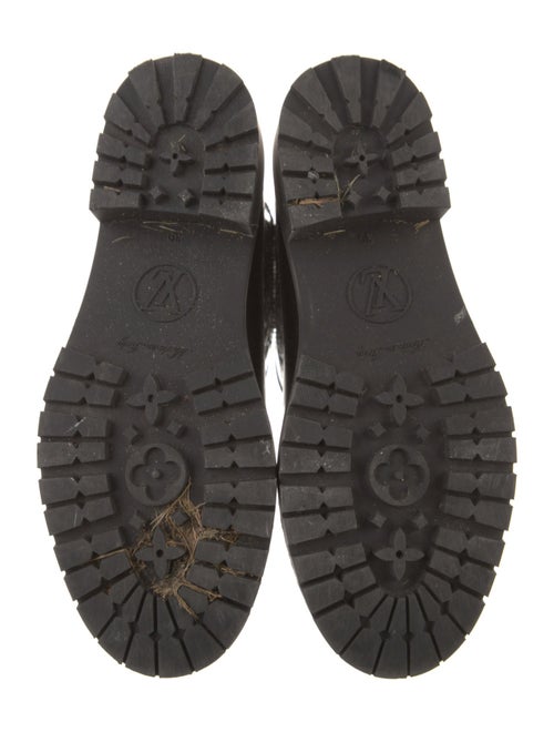 Louis Vuitton Monogram Pattern Rubber Rain Boots