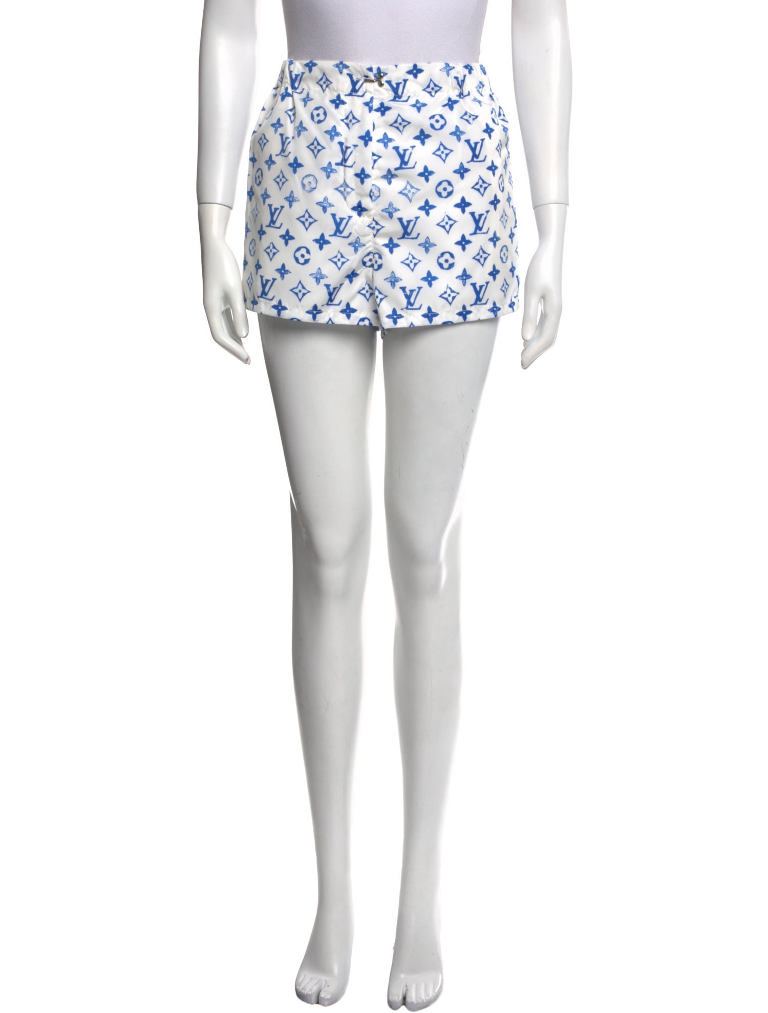 Louis Vuitton Silk Mini Shorts w/ Tags