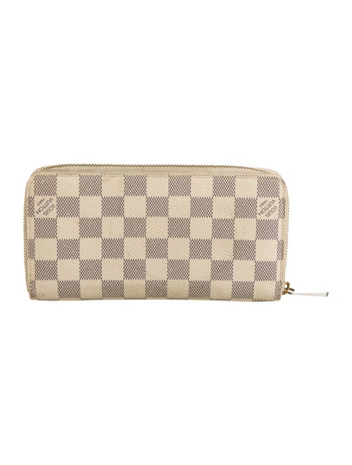 Louis Vuitton 2013 Damier Azur Pattern Zippy Wallet