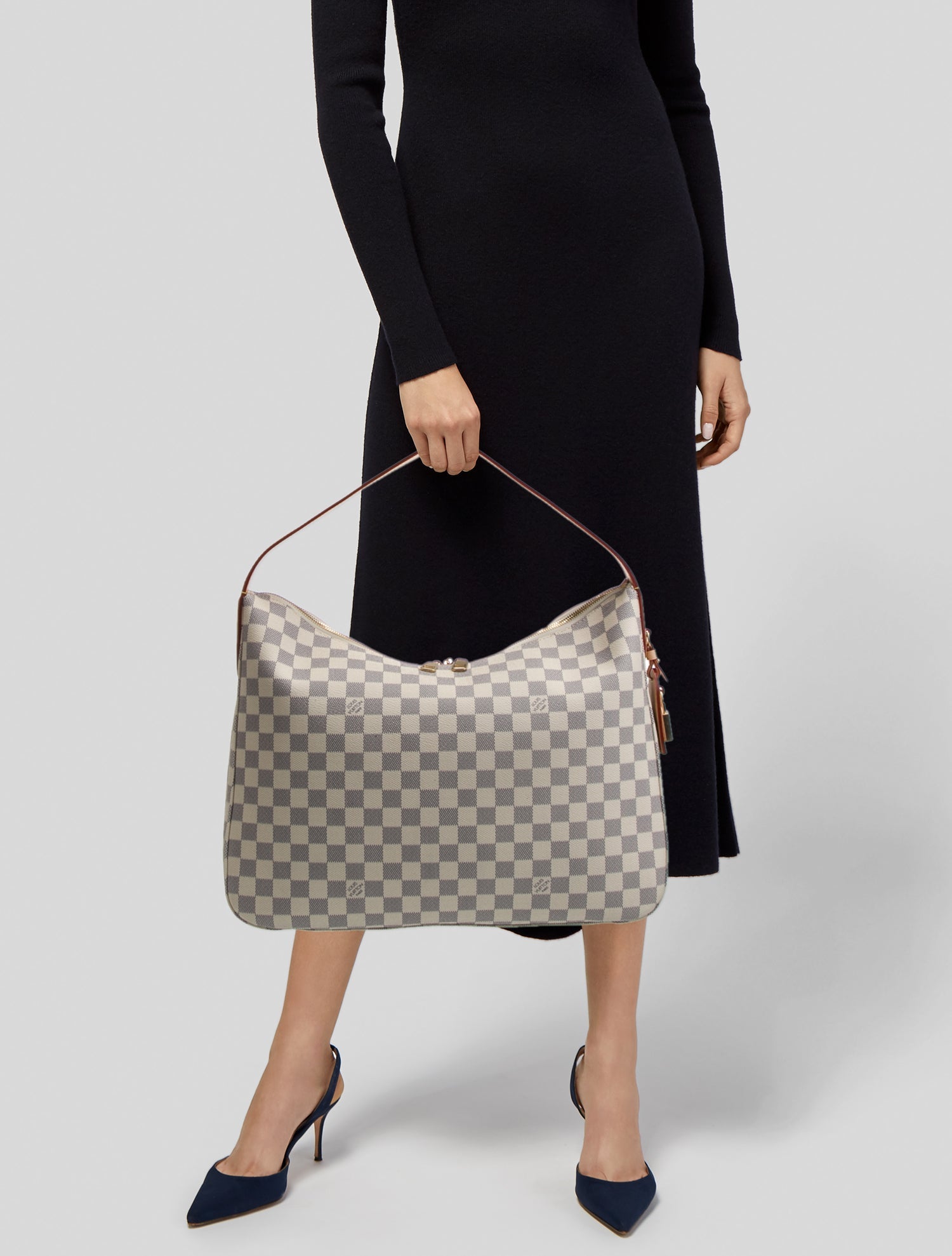 Louis Vuitton Damier Azur Damier Azur Slouchy MM